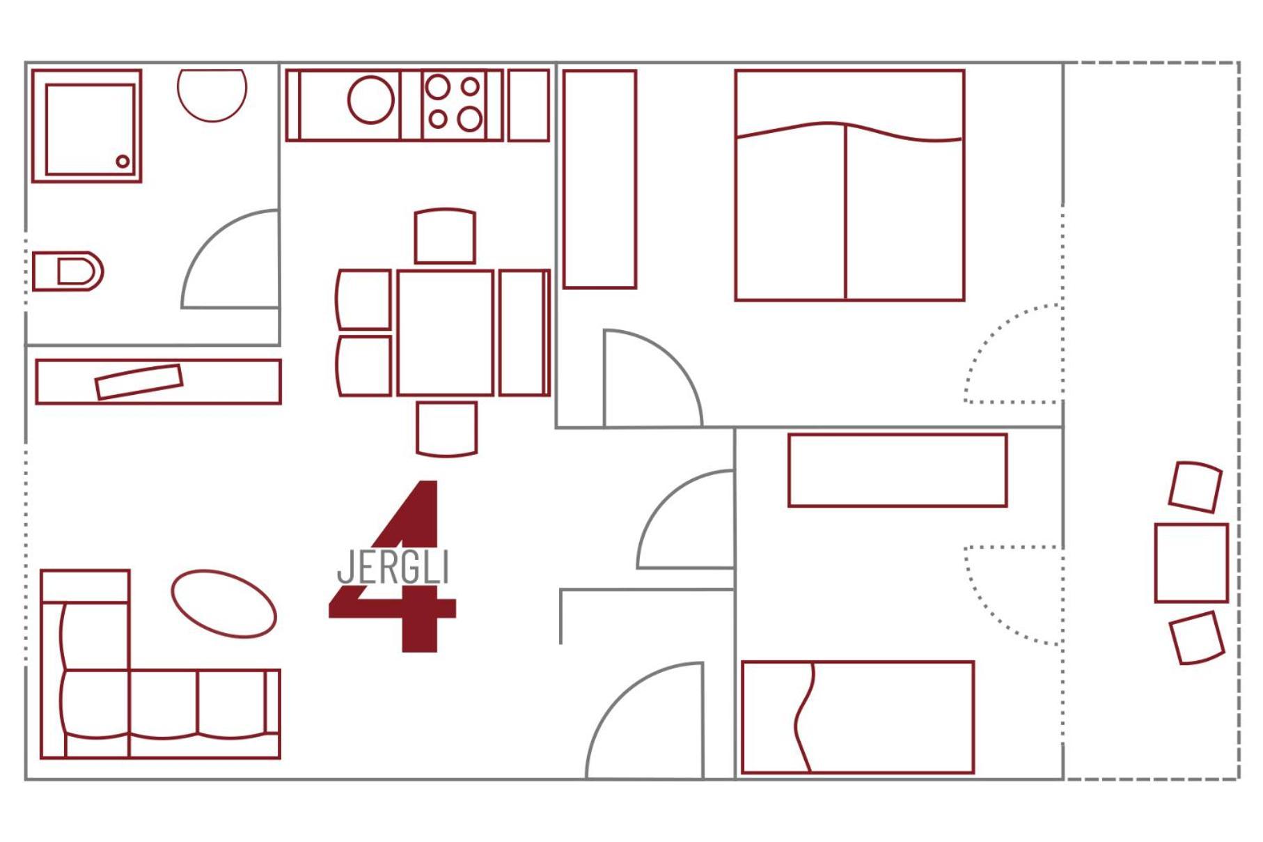 7Schwaben Apartment Бад Урах Стая снимка